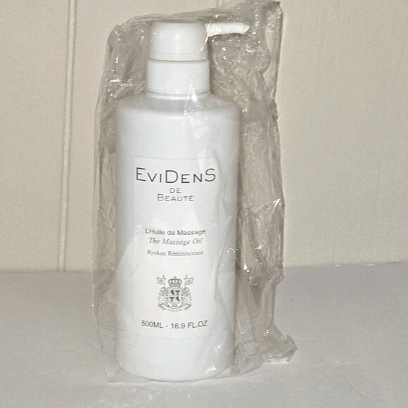 The Massage Oil Ryokan Reminiscence EviDenS De Beaute Salon 500ML 16.9 FL OZ - Picture 1 of 2